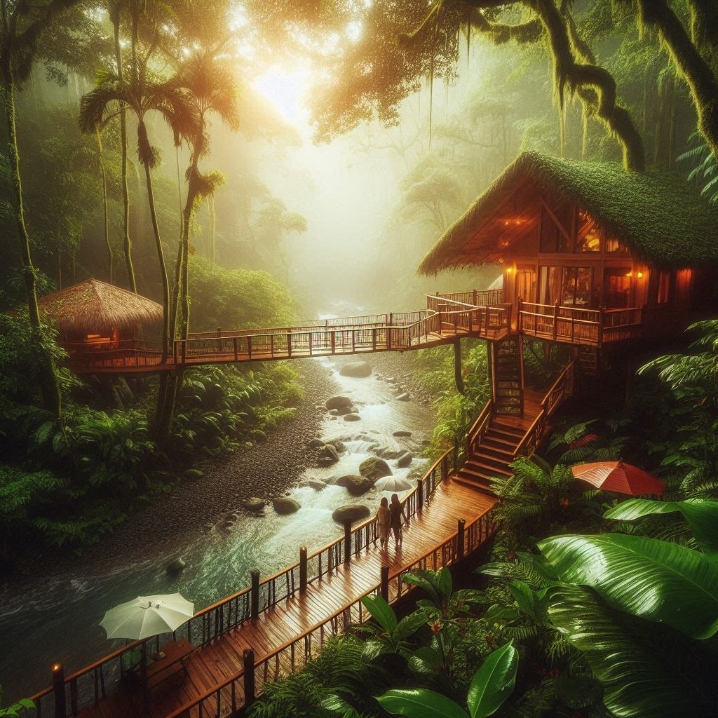 Experience Nature’s Embrace at a Jungle Lodge Costa Rica